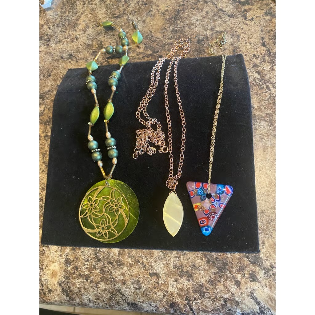 Jewelry Lot Of 3 Long Necklaces Fashion Jewelry Womens Jewelry